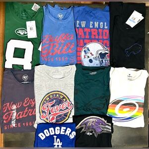 Brand New Lot of Sport Team T-Shirts
